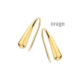Boucle d'oreilles acier Orage O2540