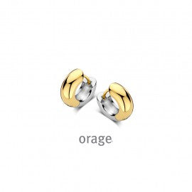 Boucle d'oreilles acier Orage O2544
