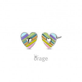 Boucle d'oreilles argent enfant K2903