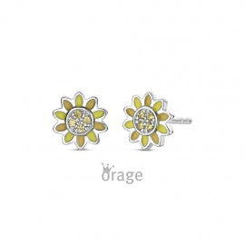 Boucle d'oreilles argent enfant K2915