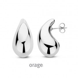 Boucle d'oreilles argent Dame Orage O3990