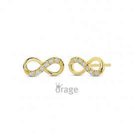 Boucle d'oreilles plaqué or K2989