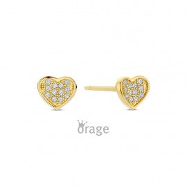 Boucle d'oreilles plaqué or  enfant K2909