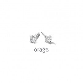 Boucle d'oreilles argent dame O6611