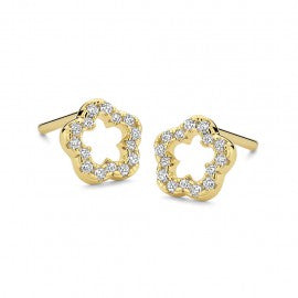 Boucle d'oreilles plaqué or  enfant K3171