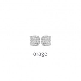 Boucle d'oreilles argent  Orage O7109