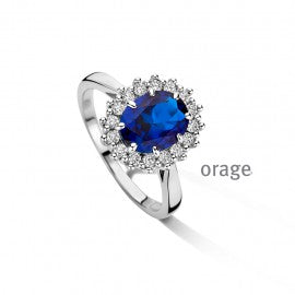 Bague argent Orage R2813