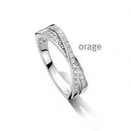 Bague argent Dame Orage R2830