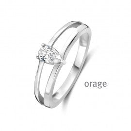 Bague argent Orage R4858