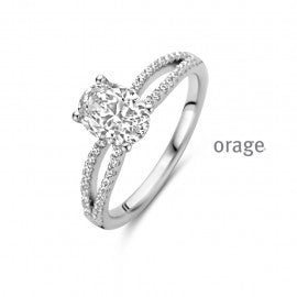 Bague argent Orage R6543