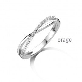 Bague argent Orage R6550