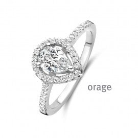 Bague argent Orage R6554