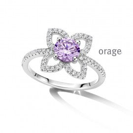 Bague argent Orage R6555