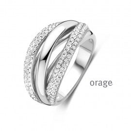 Bague argent Orage R6700