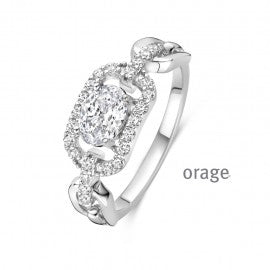 Bague argent Orage R6901