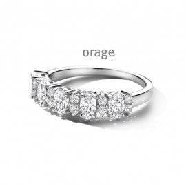Bague argent Dame Orage R6914