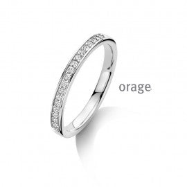 Bague argent orage R7002