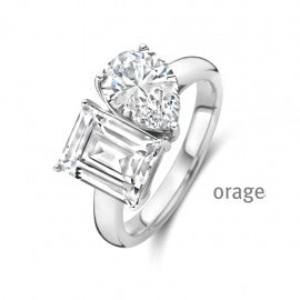 Bague argent Orage R7105