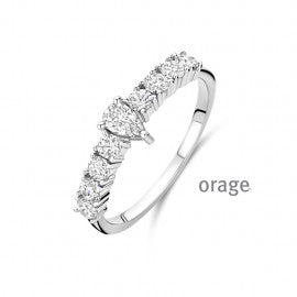Bague argent Orage R8026