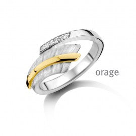 Bague argent dame Orage R9012