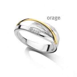 Bague argent dame Orage R9022