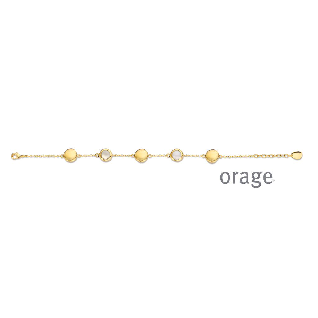 Bracelet plaqué or A8725