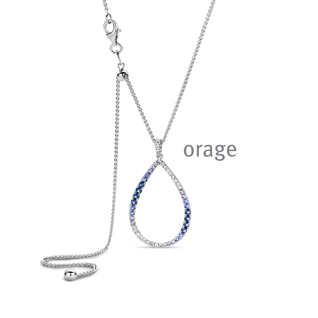 Collier argent K3168