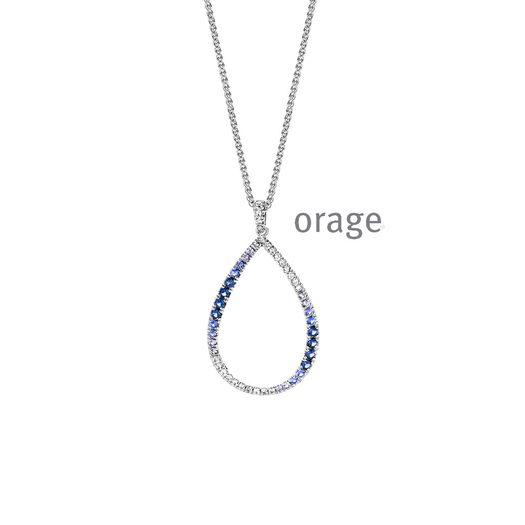 Collier argent K3168