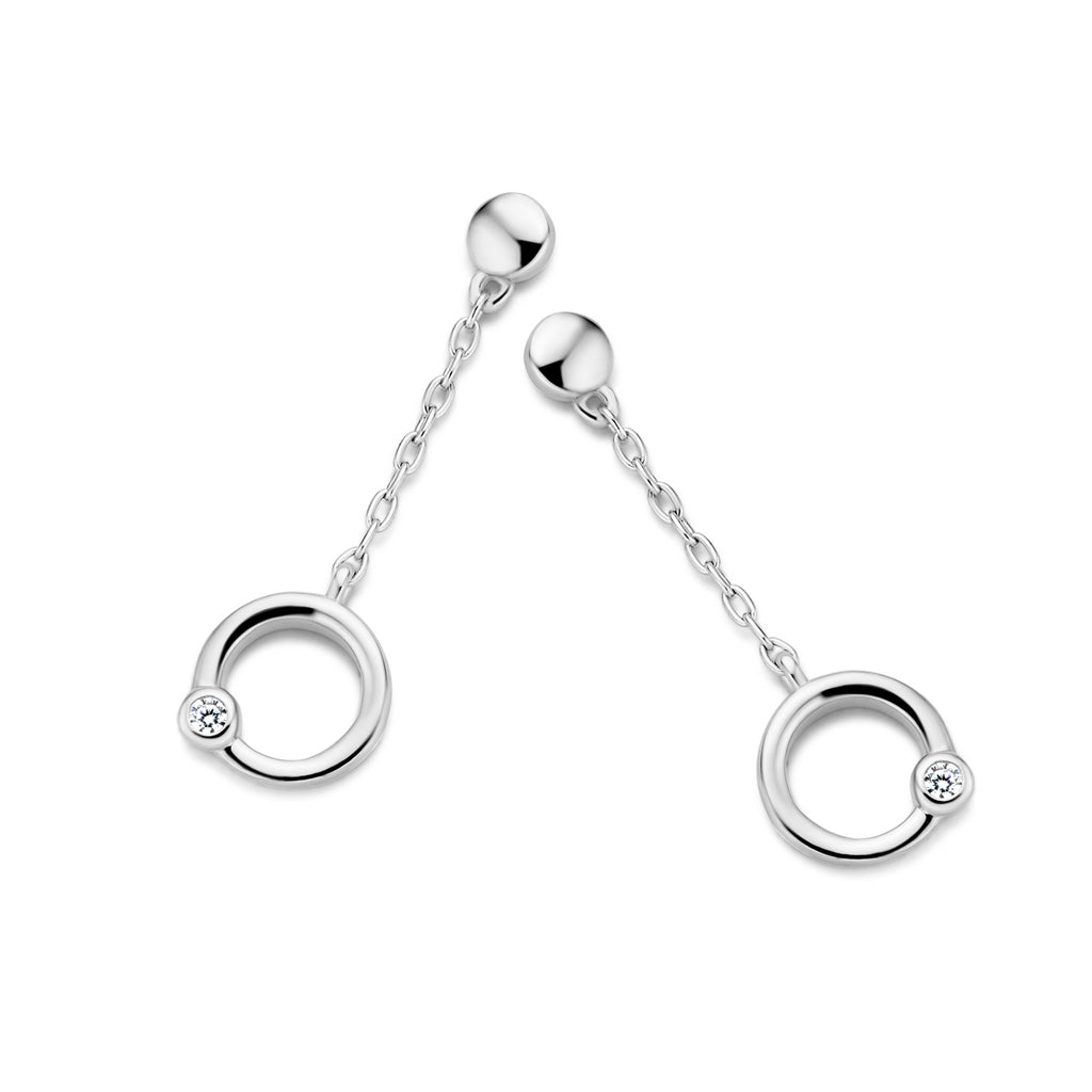 Boucle d'oreilles argent B0F03