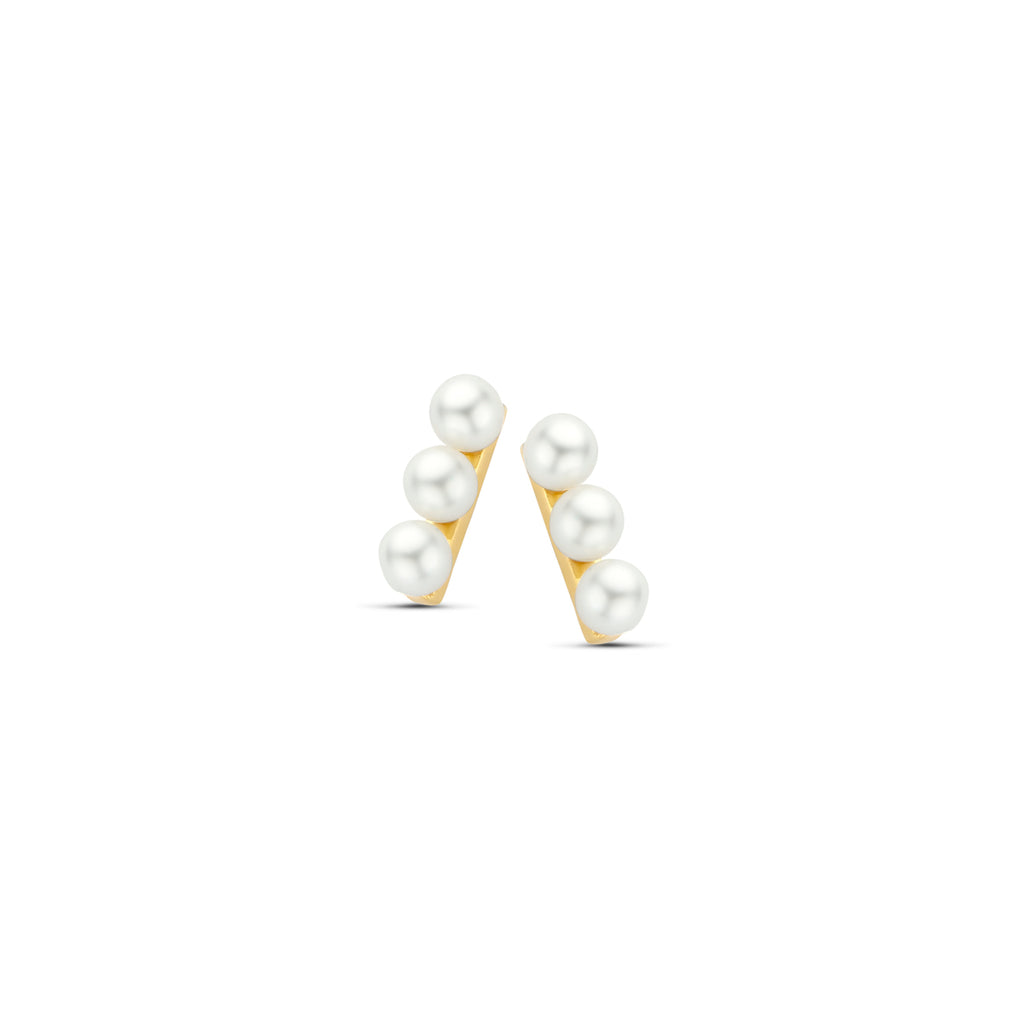 Boucle d'oreilles plaqué or B2F52