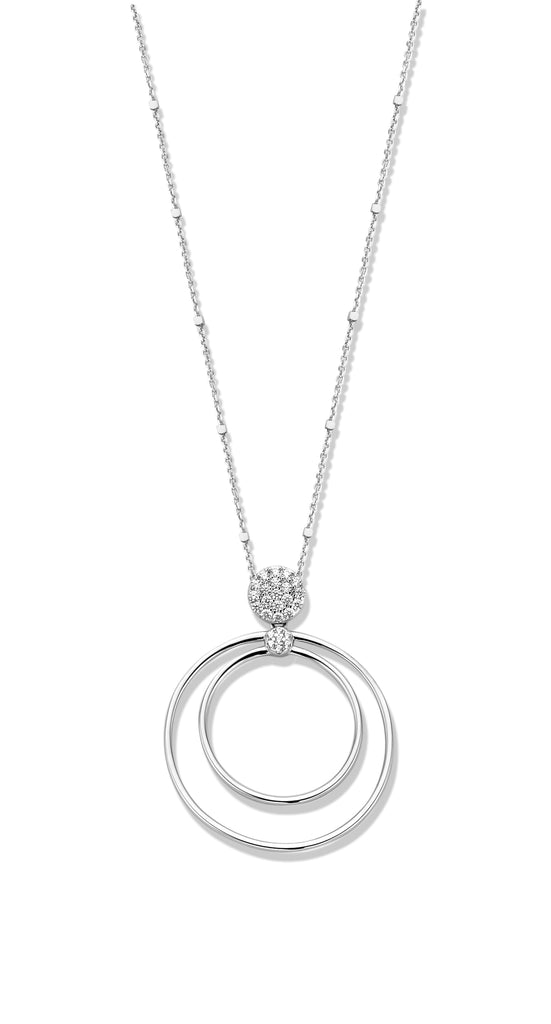 Collier argent N0O52