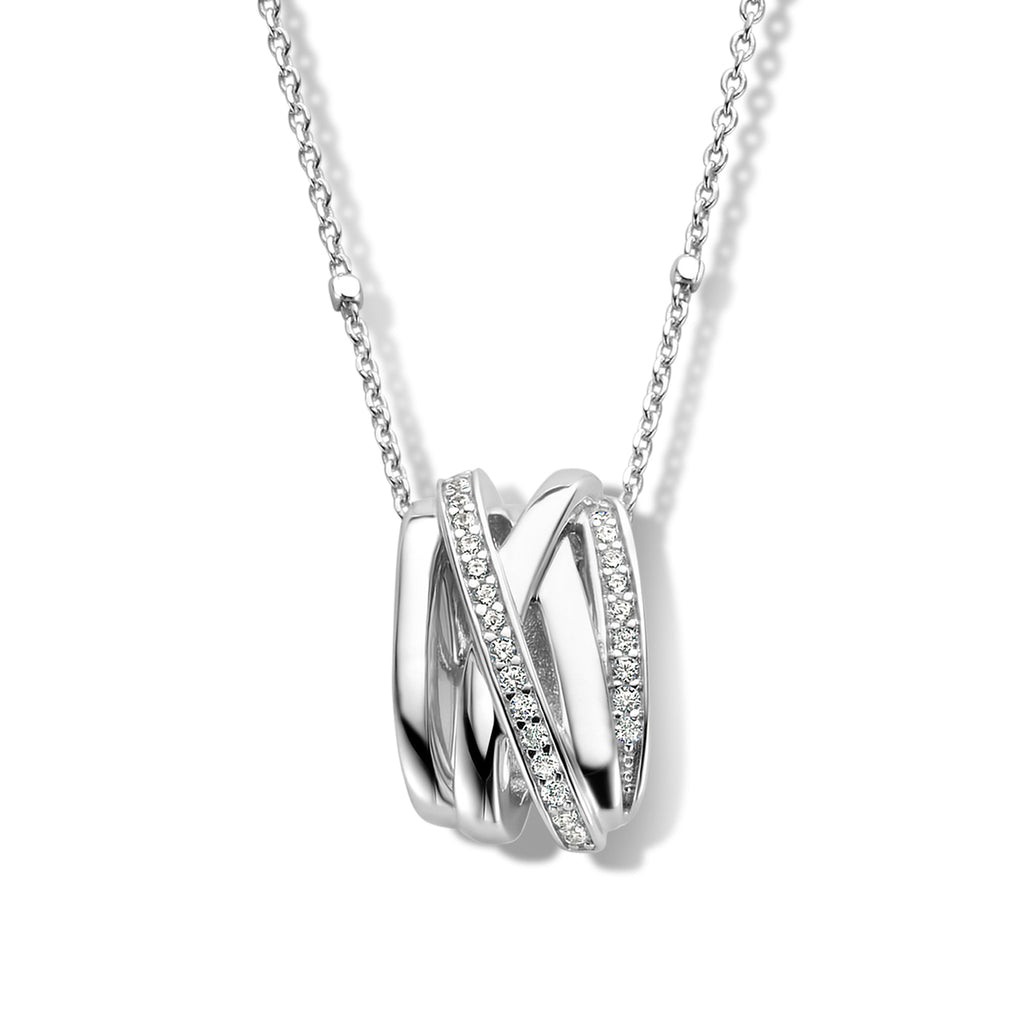Collier argent Naiomy N1S59