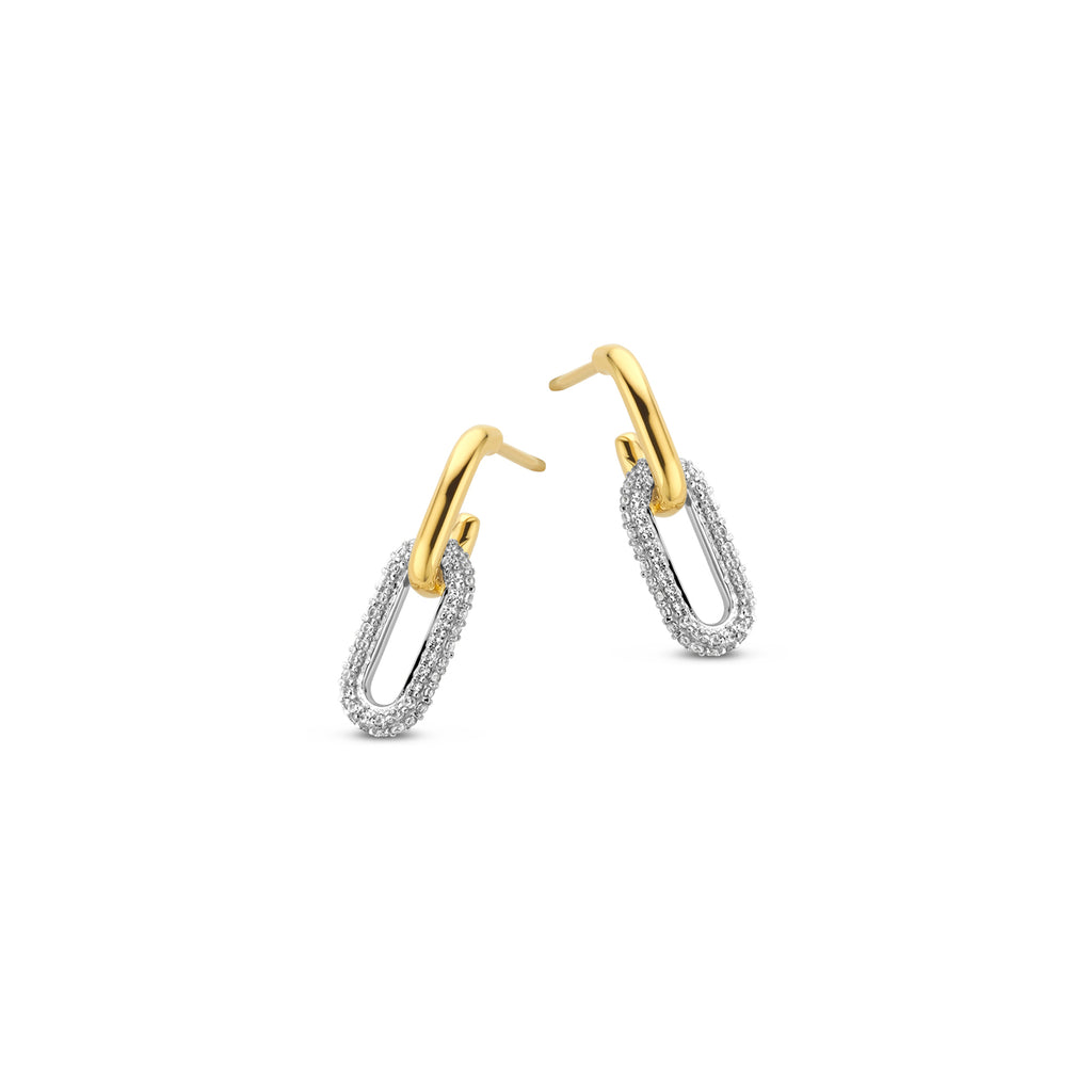 Boucle d'oreilles bicolore N2Q62