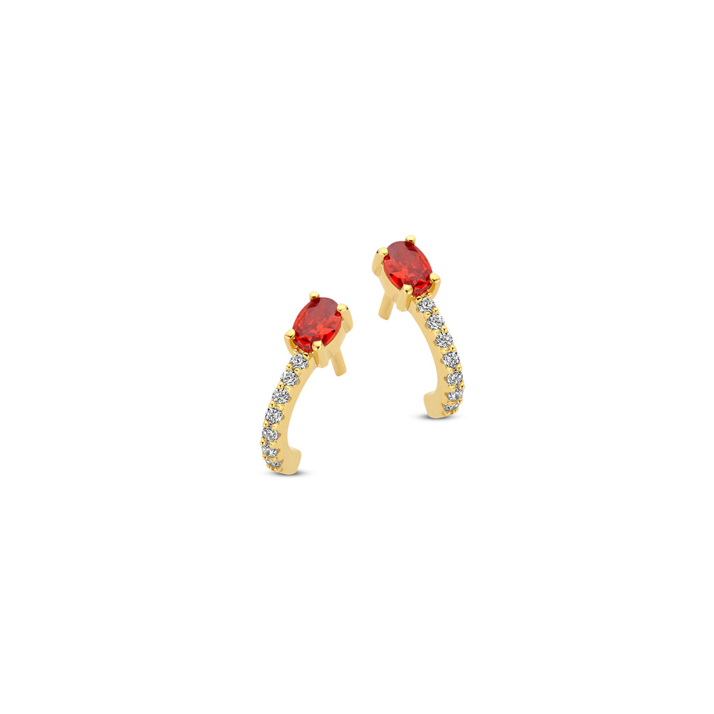 Boucle d'oreilles plaqué or N2U56