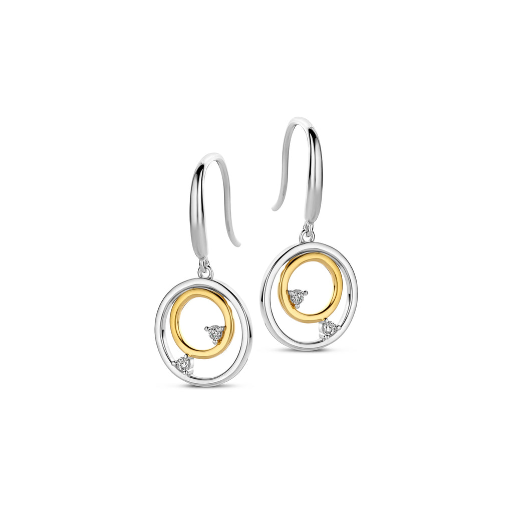 Boucle d'oreilles bicolore N2Y56