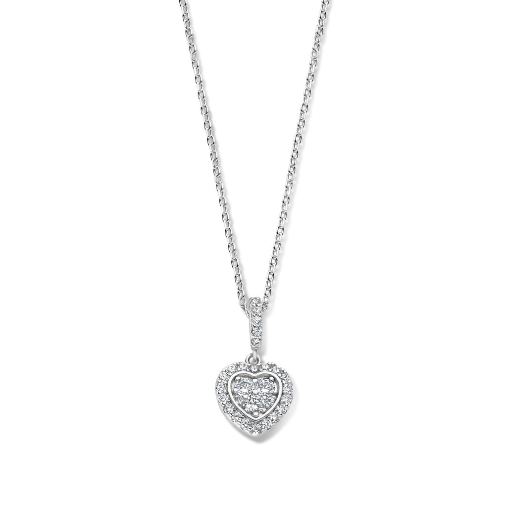 Collier argent Naiomy N3D58