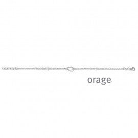 Bracelet argent Orage A0114