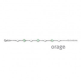 Bracelet argent Orage A3922