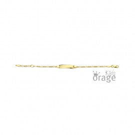 Bracelet or jaune 9 ct Orage kids K2664