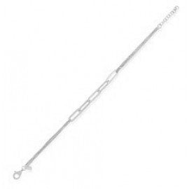 Bracelet argent Orage A8038