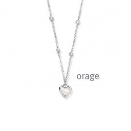 Collier argent K1227