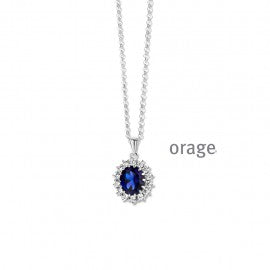 Collier argent K1876