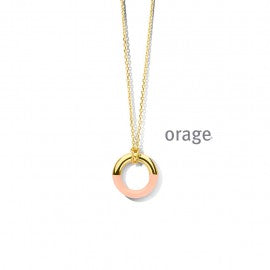 Collier plaqué or Orage K3919