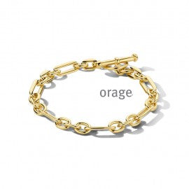 Collier plaqué or Orage K4217