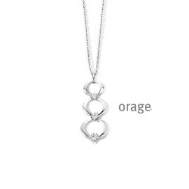 Collier argent K4822