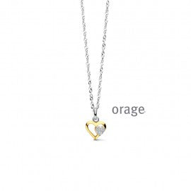 Collier bicolore Orage K4838