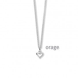 Collier argent Orage K4839