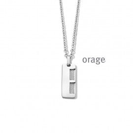 Collier acier Orage K5301