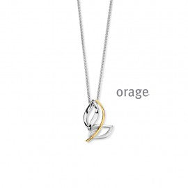 Collier bicolore K9155