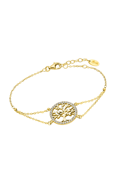 Bracelet Lotus plaqué or